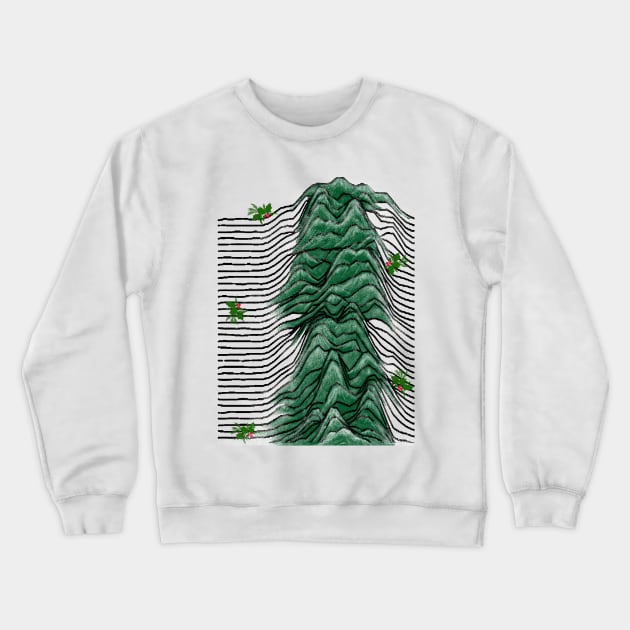 Christmas Direction Joy Crewneck Sweatshirt by Virginia Picón